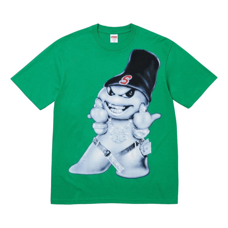 SUPREME SNOWMAN TEE-GREEN
