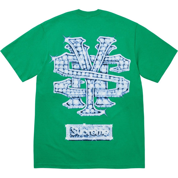 SUPREME SNOWMAN TEE-GREEN