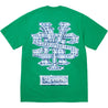 SUPREME SNOWMAN TEE-GREEN