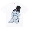 SUPREME SNOWMAN TEE-WHITE