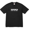 SUPREME SPLIT TEE-BLACK