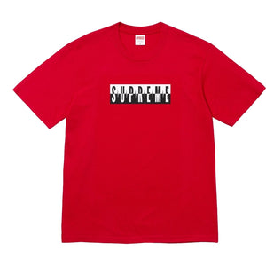 SUPREME SPLIT TEE-RED