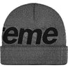 SUPREME STUDDED KNOCKOUT BIG LOGO BEANIE-BLACK