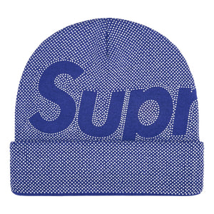 SUPREME STUDDED KNOCKOUT BIG LOGO BEANIE-ROYAL