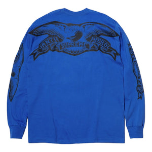 SUPREME ANTIHERO® EAGLE L/S TEE-ROYAL