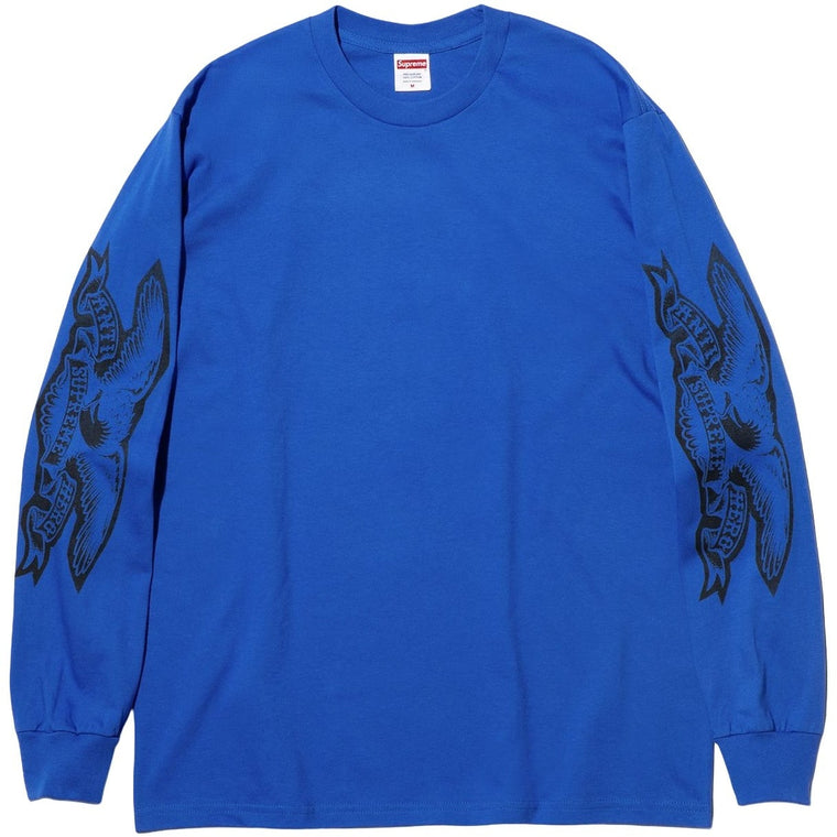 SUPREME ANTIHERO® EAGLE L/S TEE-ROYAL