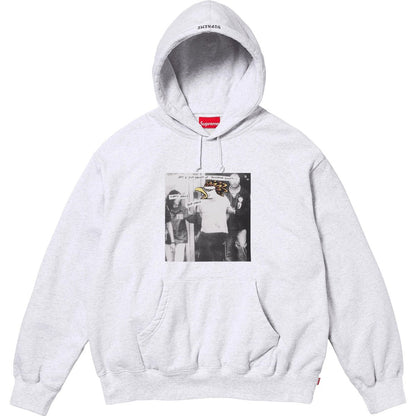SUPREME ANTIHERO® HOODED SWEATSHIRT-ASH GREY