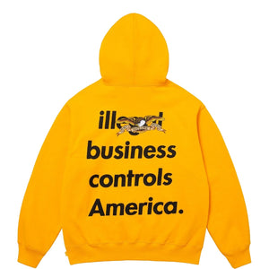 SUPREME ANTIHERO® HOODED SWEATSHIRT-BRIGHT GOLD