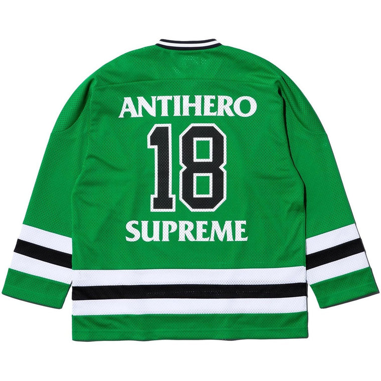 SUPREME ANTIHERO® OZZY HOCKEY JERSEY-GREEN