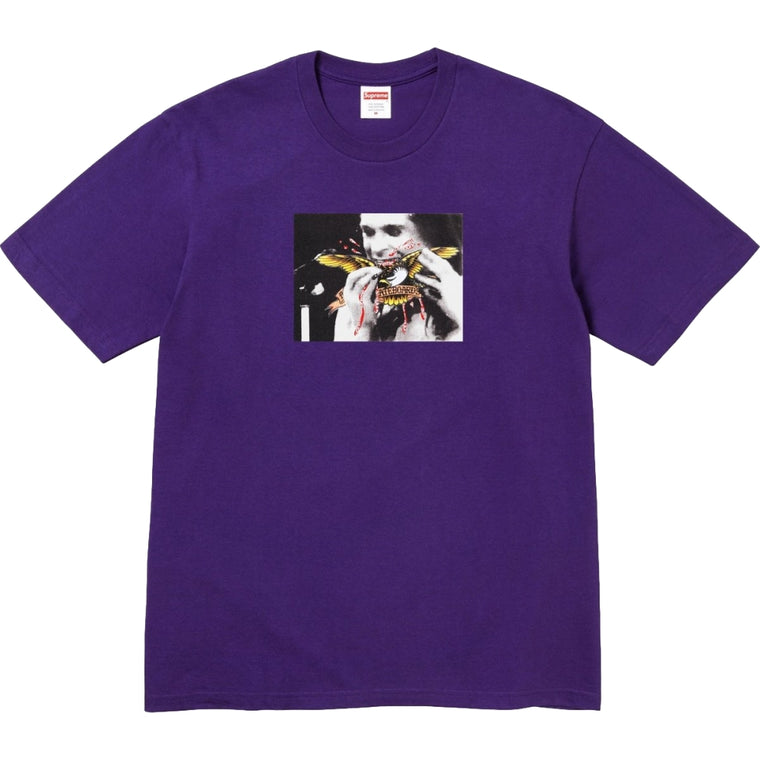 SUPREME ANTIHERO® OZZY TEE-PURPLE