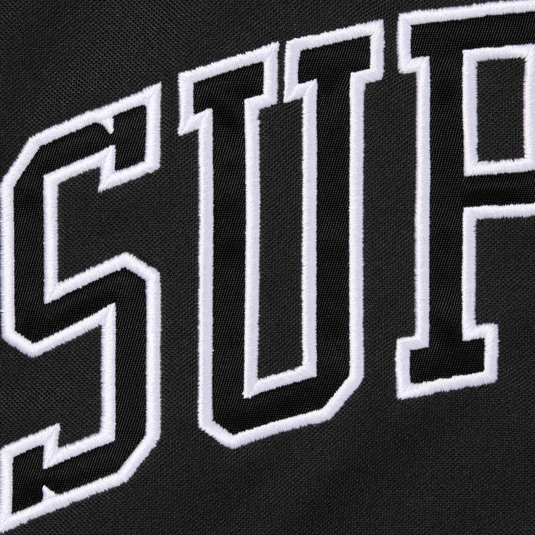 SUPREME CHICAGO WHITE SOX™ HOODED BASEBALL JERSEY-BLACK