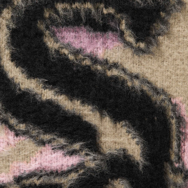 SUPREME CHICAGO WHITE SOX ZIP UP HOODED SWEATER-PINK CAMO