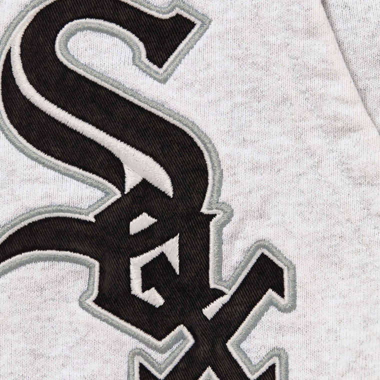 SUPREME CHICAGO WHITE SOX™ ZIP UP HOODED SWEATSHIRT-ASH GREY