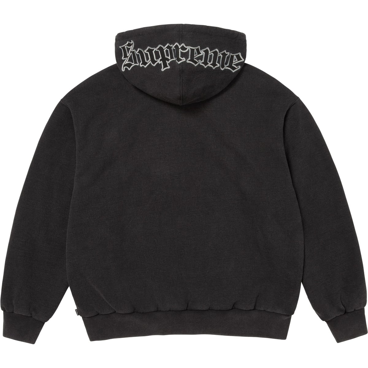 SUPREME CHICAGO WHITE SOX™ ZIP UP HOODED SWEATSHIRT-BLACK
