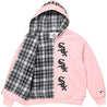 SUPREME CHICAGO WHITE SOX™ ZIP UP HOODED SWEATSHIRT-LIGHT PINK