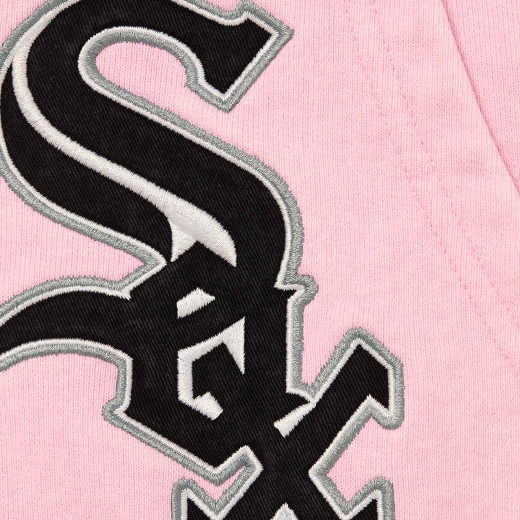 SUPREME CHICAGO WHITE SOX™ ZIP UP HOODED SWEATSHIRT-LIGHT PINK