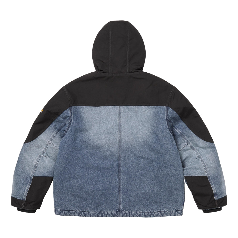 ジャケット・アウター Supreme Dickies Cordura Hooded Jacket Supreme Dickies Cordura Hooded Work Jacket Black Denim
