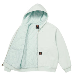 トップス Supreme Dickies Zip Up Hooded Sweatshirt Supreme Dickies Quilted Lined Zip Up Hooded Sweatshirt Brown Men's