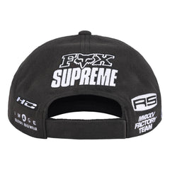 Supreme x Foxキャップ ブラック Supreme Fox Racing 6-Panel Black - FW23 - US