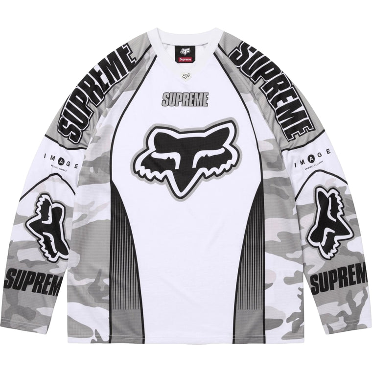 SUPREME FOX RACING® DMX JERSEY-SNOW CAMO