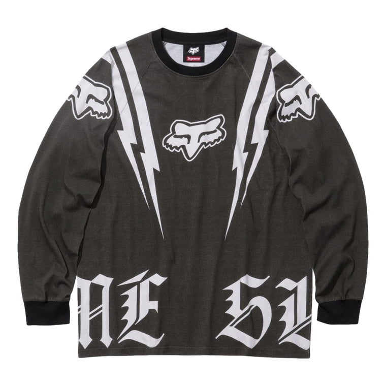 Supreme Fox Racing Top SUPREME FOX RACING® L/S TOP-BLACK - Popcorn Store