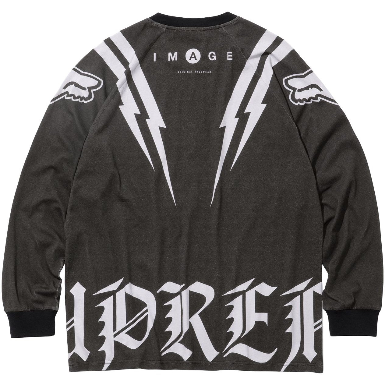 Supreme Fox Racing Top SUPREME FOX RACING® L/S TOP-BLACK - Popcorn Store