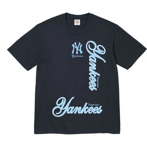 SUPREME MLB TEAMS TEE YANKEES-NAVY