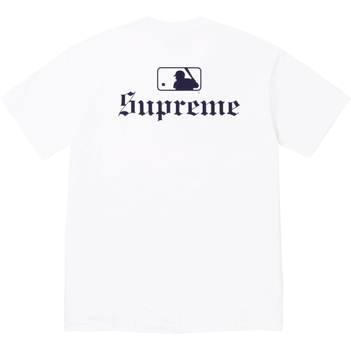 SUPREME MLB TEAMS TEE YANKEES-WHITE