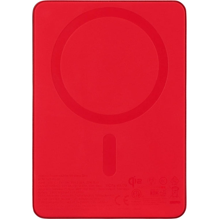SUPREME MOPHIE® QI2 POWERSTATION-RED