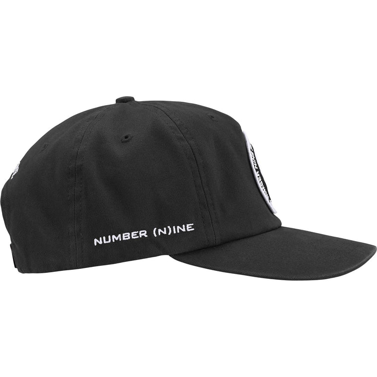 SUPREME NUMBER NINE 6-PANEL-BLACK