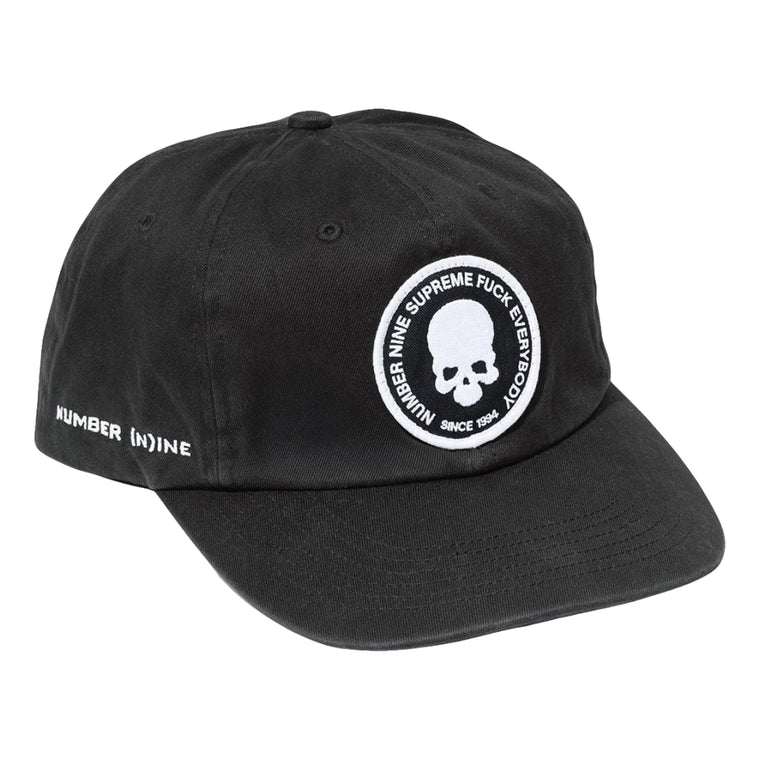 SUPREME NUMBER NINE 6-PANEL-BLACK