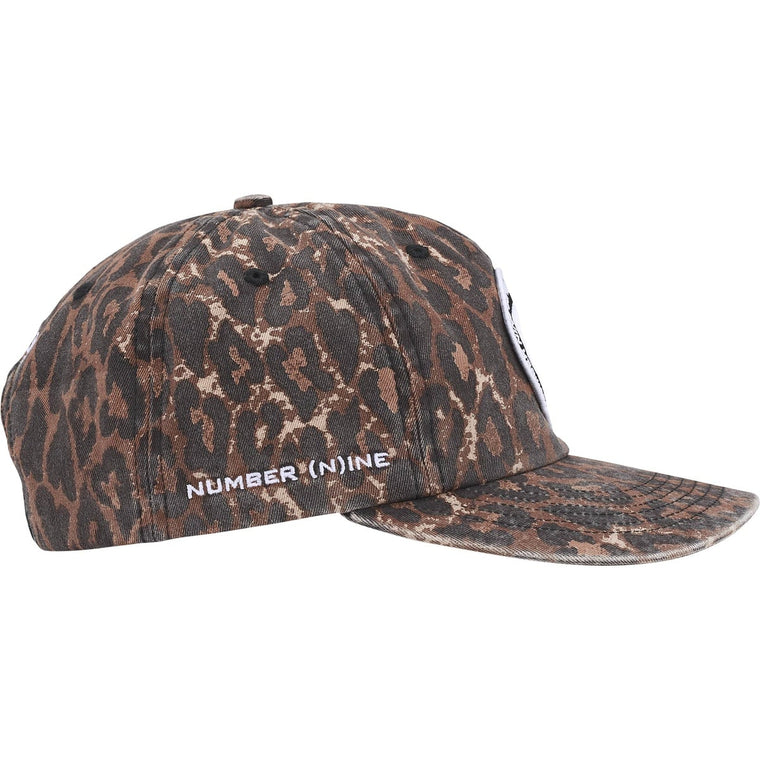 SUPREME NUMBER NINE 6-PANEL-LEOPARD
