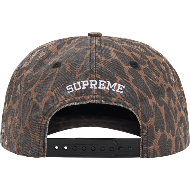 SUPREME NUMBER NINE 6-PANEL-LEOPARD