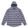 SUPREME NUMBER (N)INE® HOODED FLANNEL SHIRT-BLUE