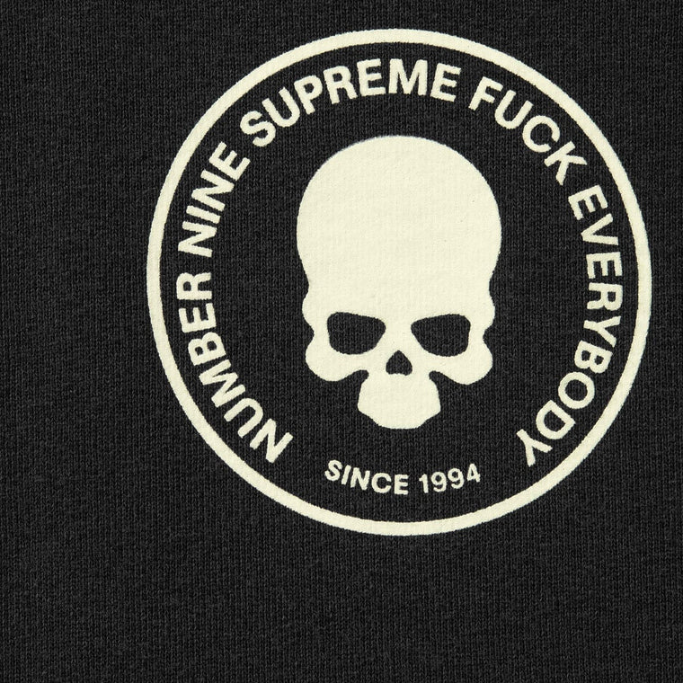 SUPREME NUMBER (N)INE® HOODED SWEATSHIRT-BLACK