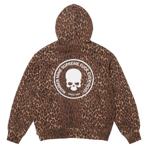 SUPREME NUMBER (N)INE® HOODED SWEATSHIRT-LEOPARD
