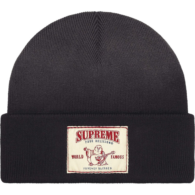 SUPREME TRUE RELIGION® BEANIE-BLACK