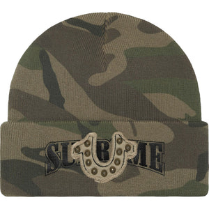 SUPREME TRUE RELIGION® BEANIE-OLIVE CAMO