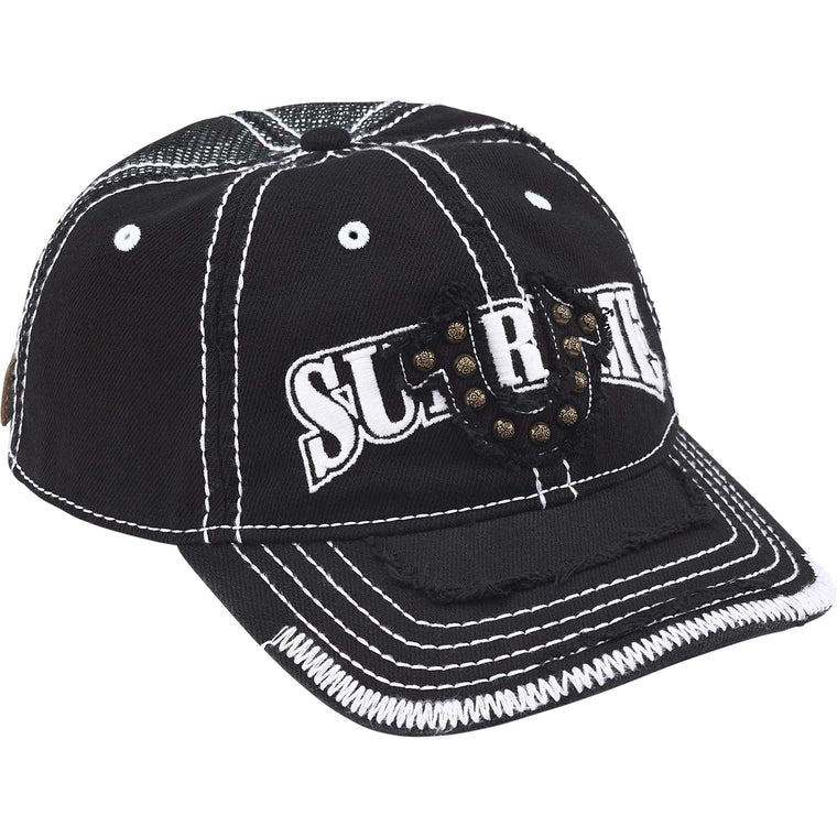 SUPREME TRUE RELIGION® MESH BACK 6-PANEL-BLACK
