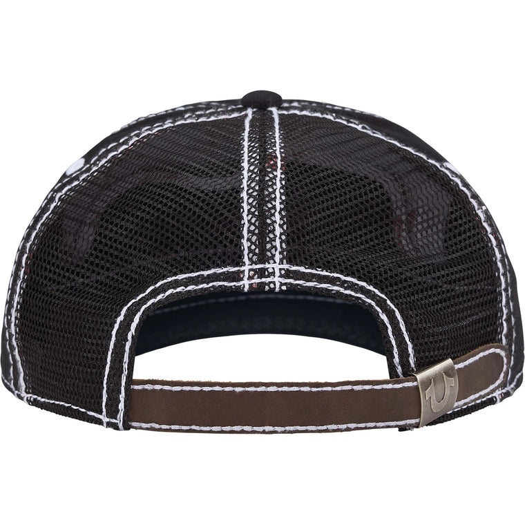 SUPREME TRUE RELIGION® MESH BACK 6-PANEL-BLACK