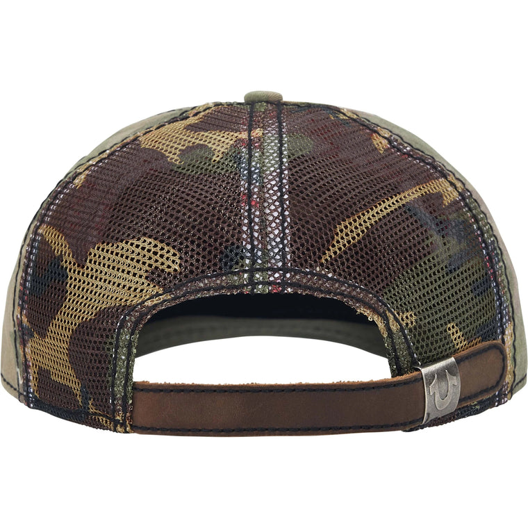 SUPREME TRUE RELIGION® MESH BACK 6-PANEL-OLIVE CAMO