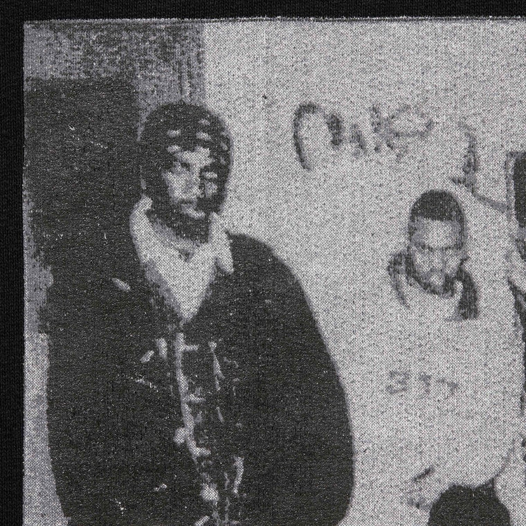 SUPREME WU-TANG CLAN HOODED SWEATSHIRT-BLACK