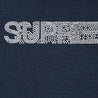 SUPREME SWAROVSKI MOTION LOGO HOODED SWEATSHIRT-NAVY