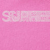 SUPREME SWAROVSKI MOTION LOGO HOODED SWEATSHIRT-PINK