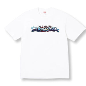 SUPREME TAG TEE-WHITE