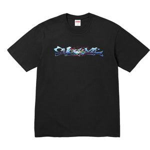 SUPREME TAG TEE-BLACK