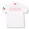 SUPREME TWILL APPLIQUE POLO-WHITE