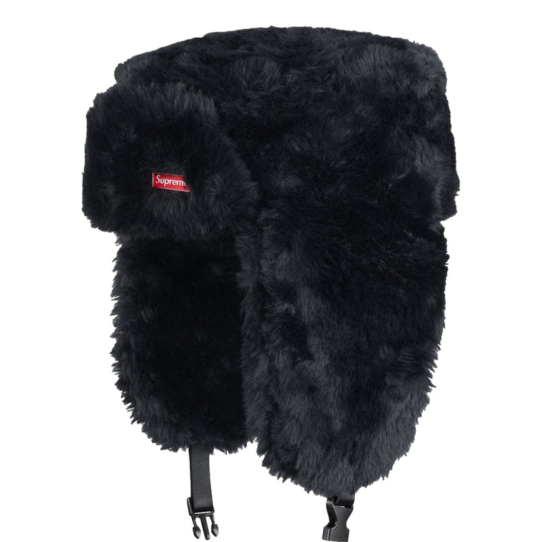 SUPREME USHANKA HAT-BLACK
