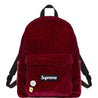 SUPREME VELVET BACKPACK-RED LEOPARD