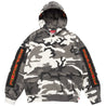 SUPREME WOVEN PATCHES HOODED SWEATSHIRT-SNOW CAMO